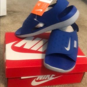 Blue Nike Sunray Adjust 5